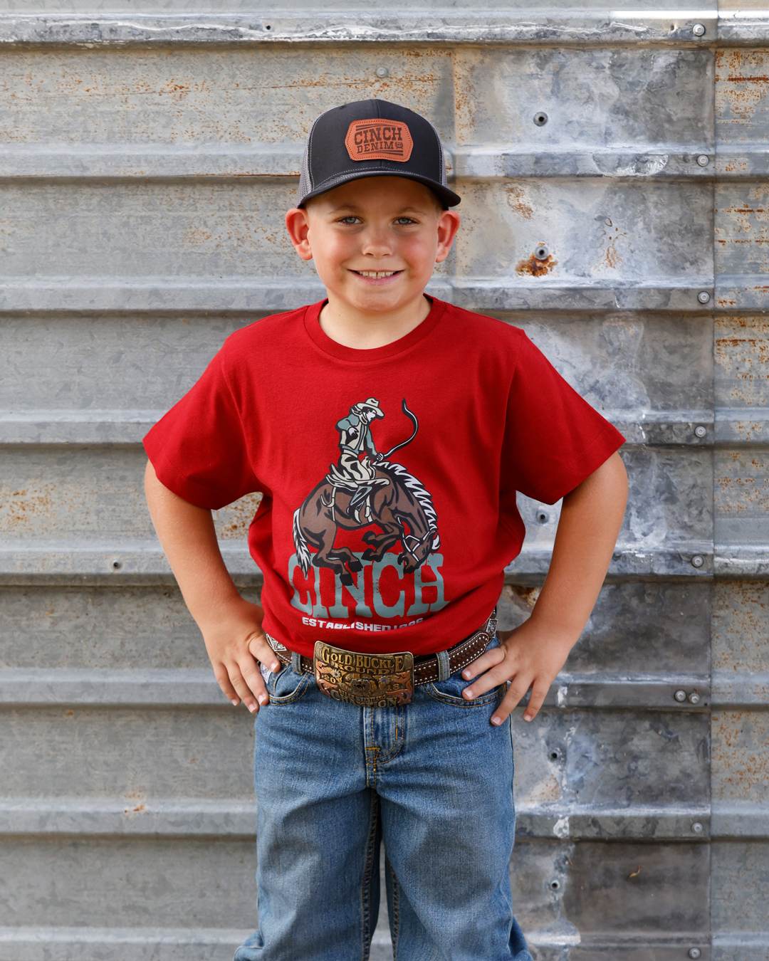 cinch boys t shirt