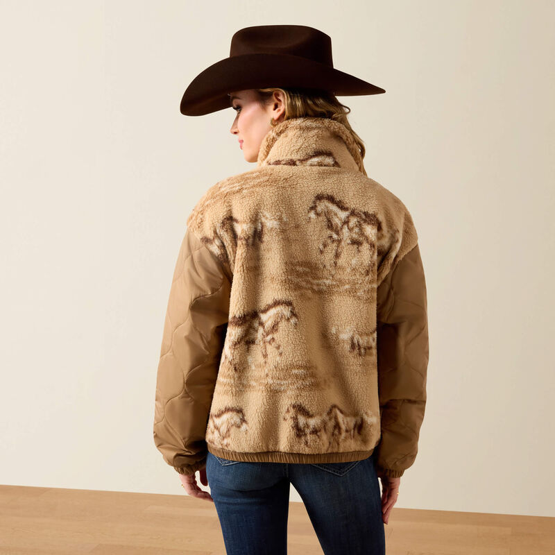 Ariat Sherpa Blocked Jacket - 10079408 - Image 2
