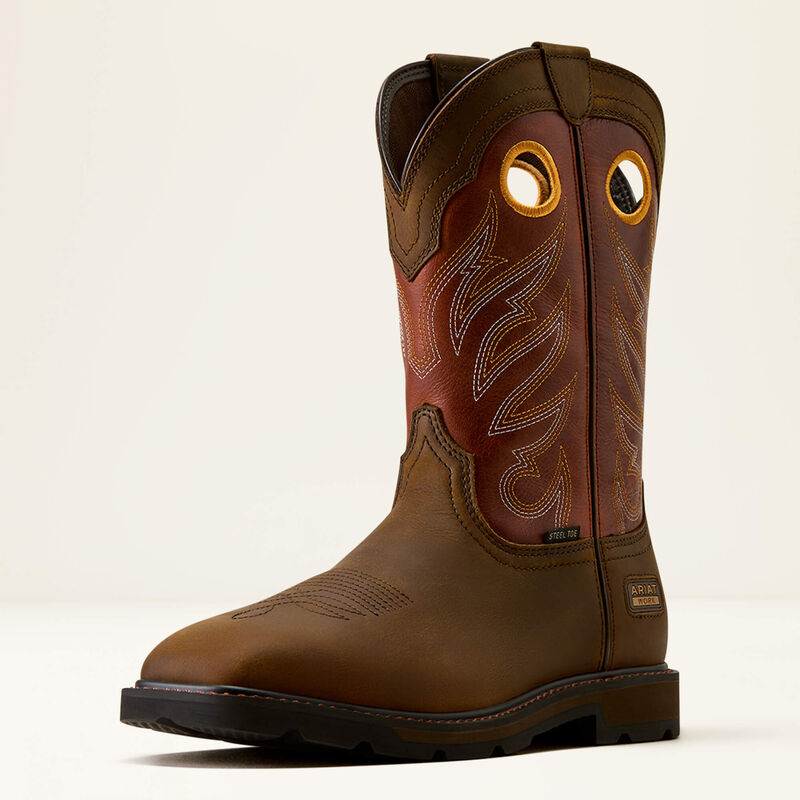 ariat steel toe work boot canada