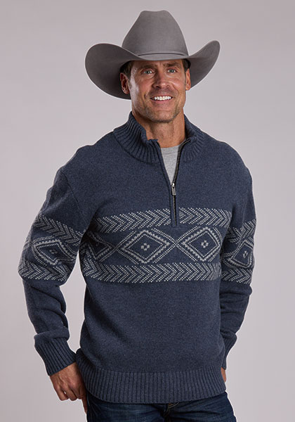 Stetson mens 1/4 zip canada