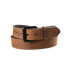 ariat mens plain brown belt