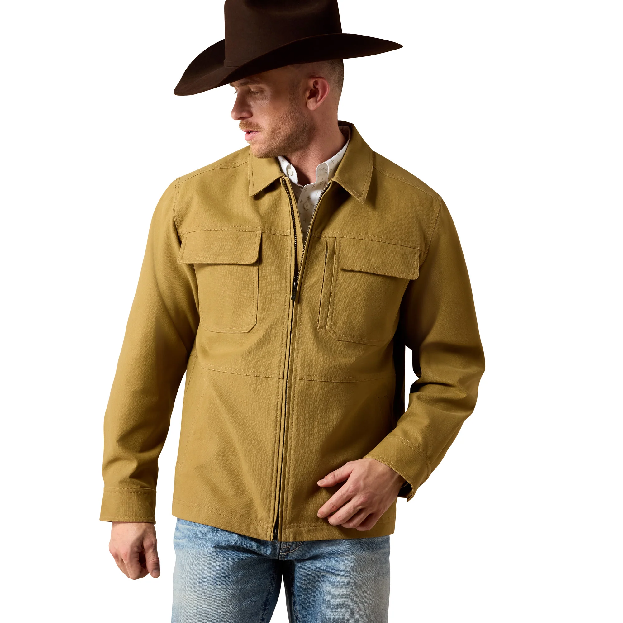 Canvas mens jacket barn