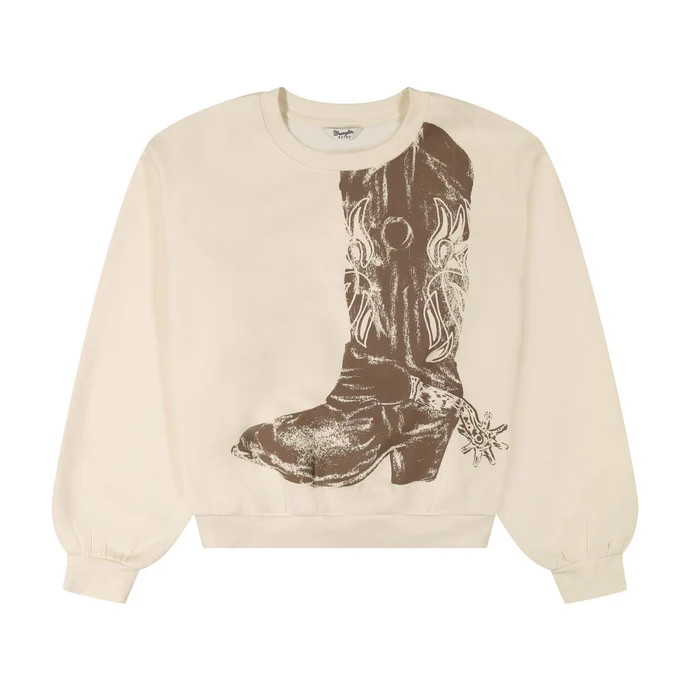 OVERSIZED CROPPED SWEATSHIRT 112385399