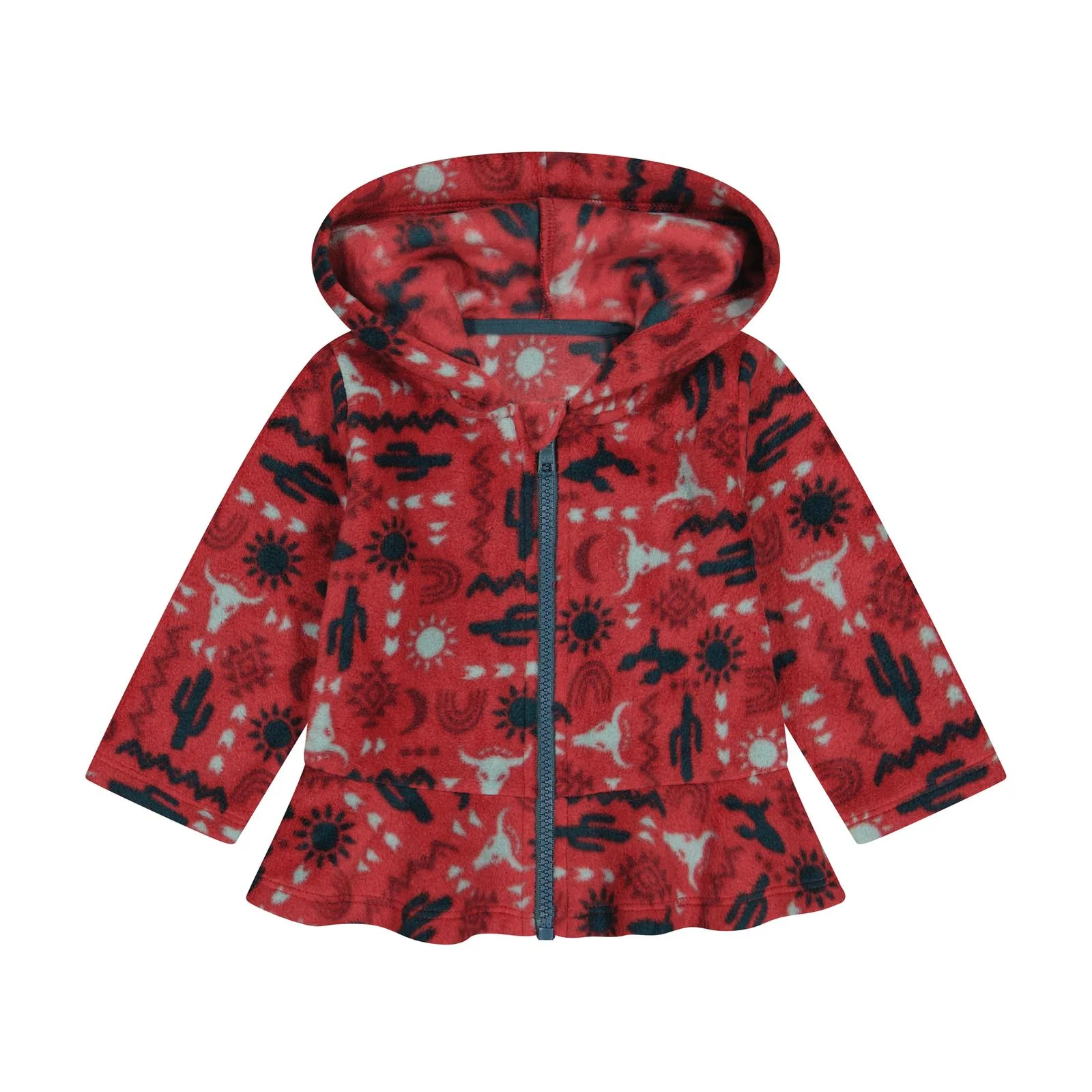 baby girl ruffle fleece 112385538