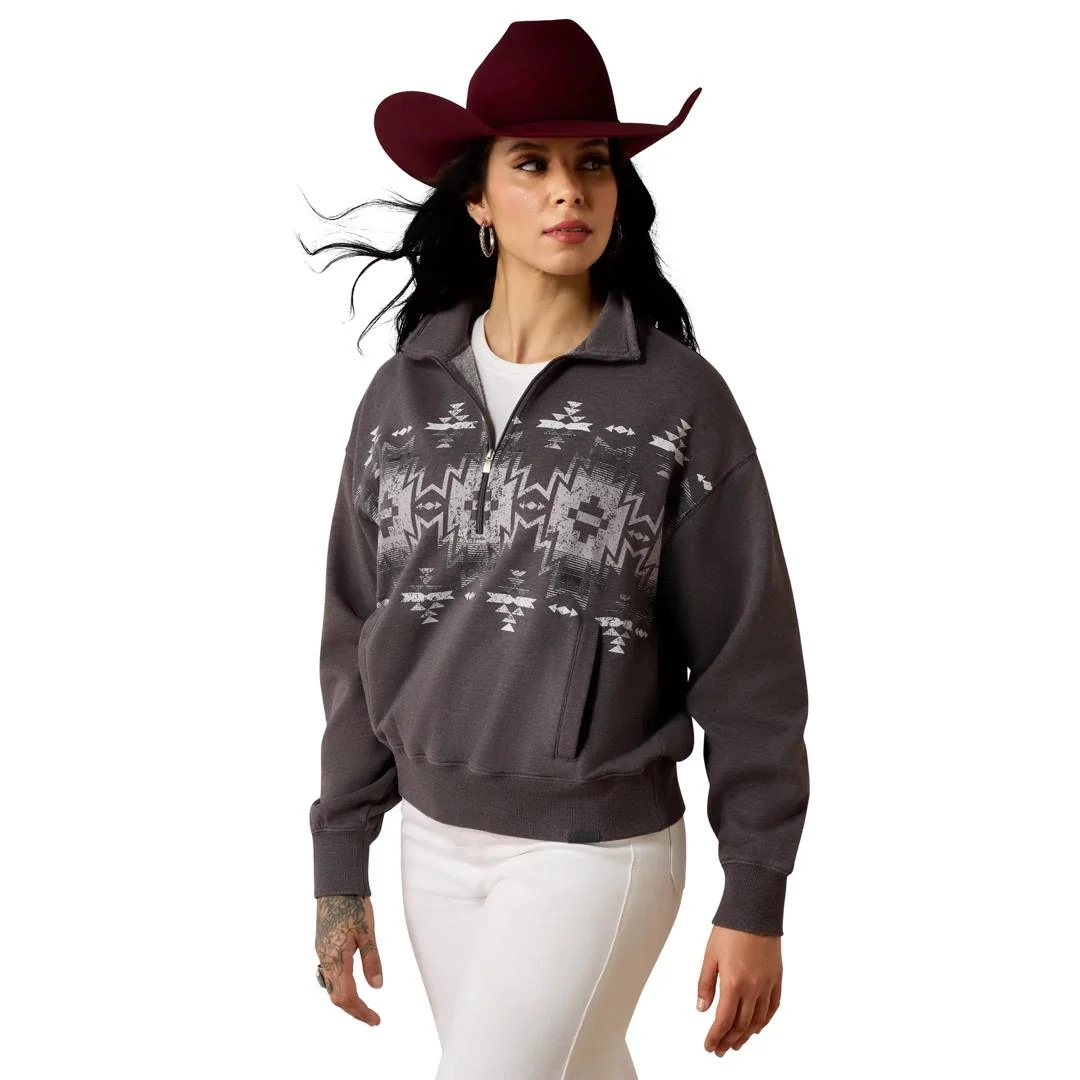 1/2 ZIP AZTEC SWEATER 10080670