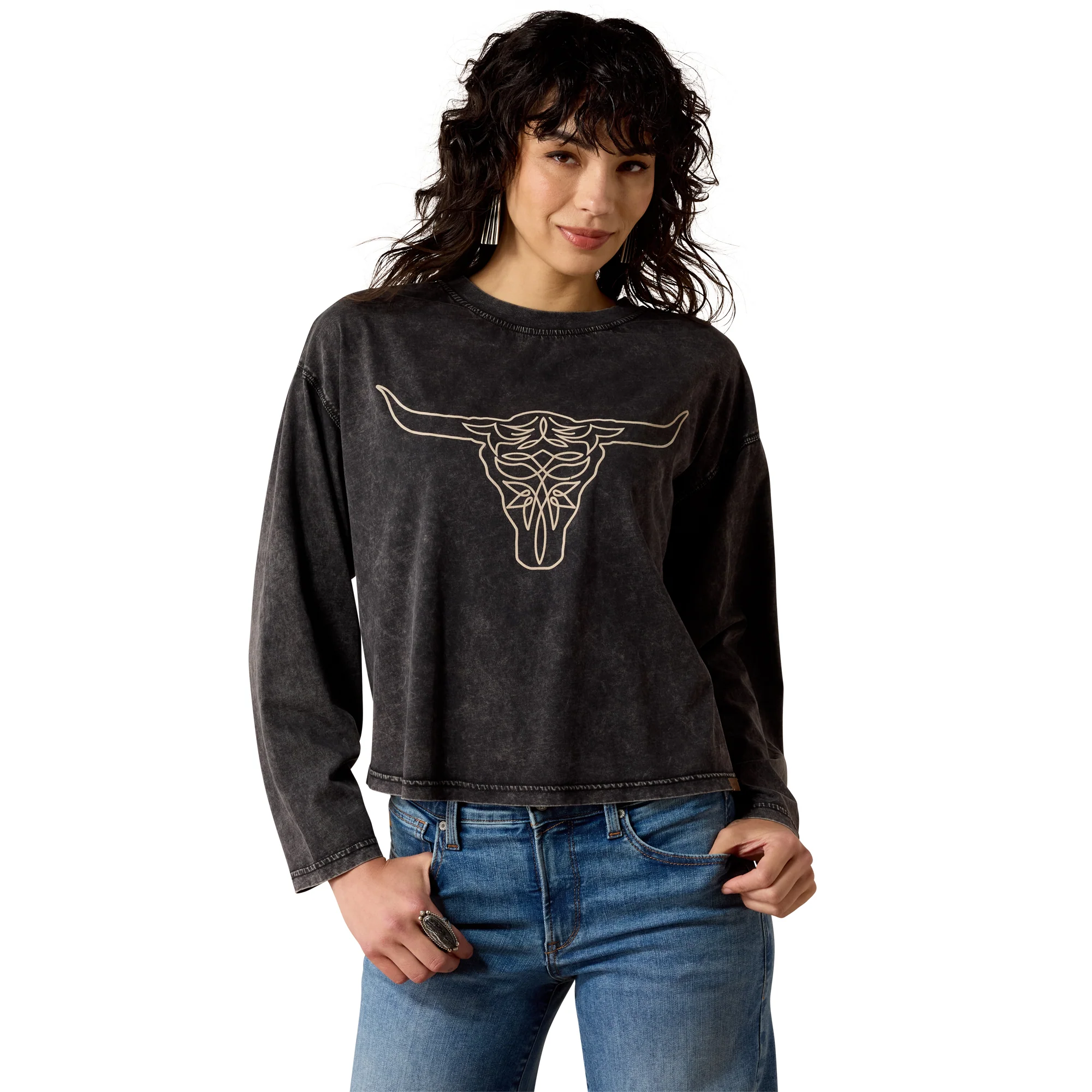 STEER L/S TEE 10080681