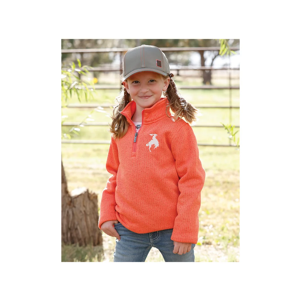 GIRLS 1/4 ZIP CWK8013002