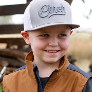 youth boys cinch ball cap