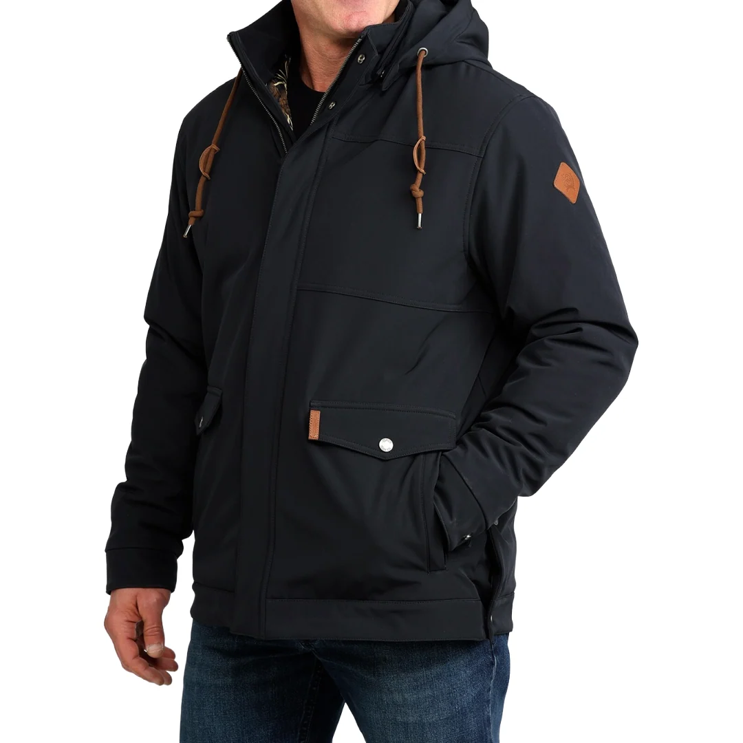MENS BONDED, HOODED JACKET MWJ1949001