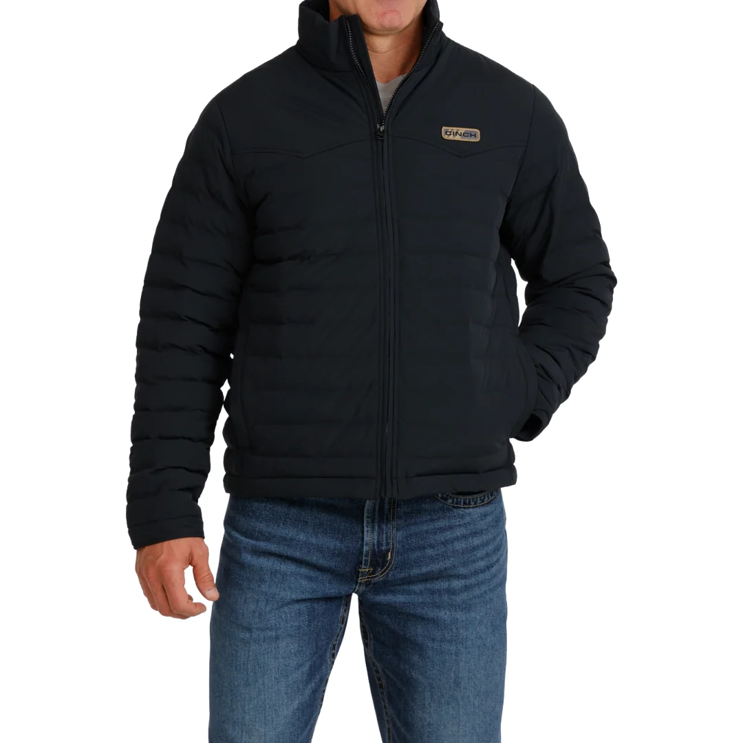 MENS BLACK PUFFER JACKET MWJ1954001