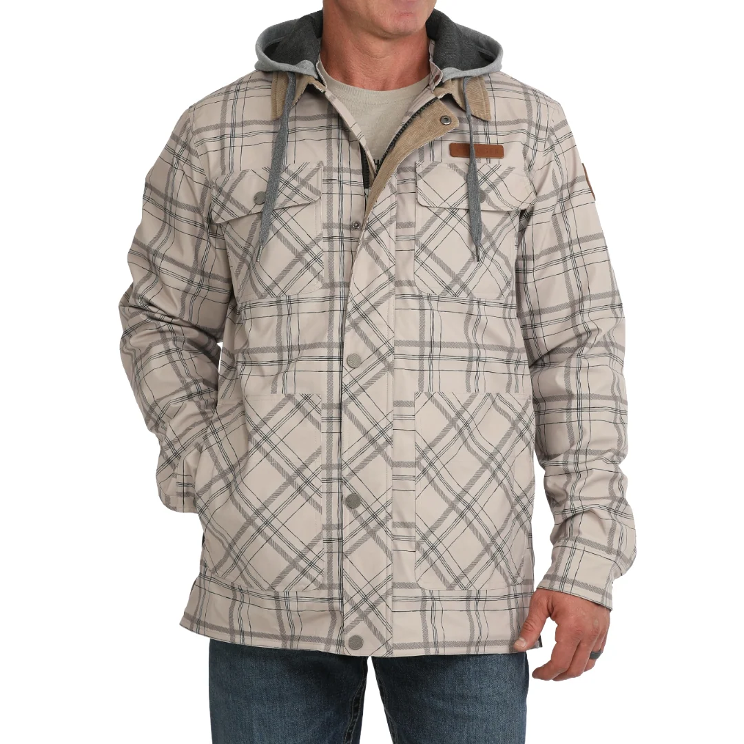 PLAID BARN COAT MWJ1069004