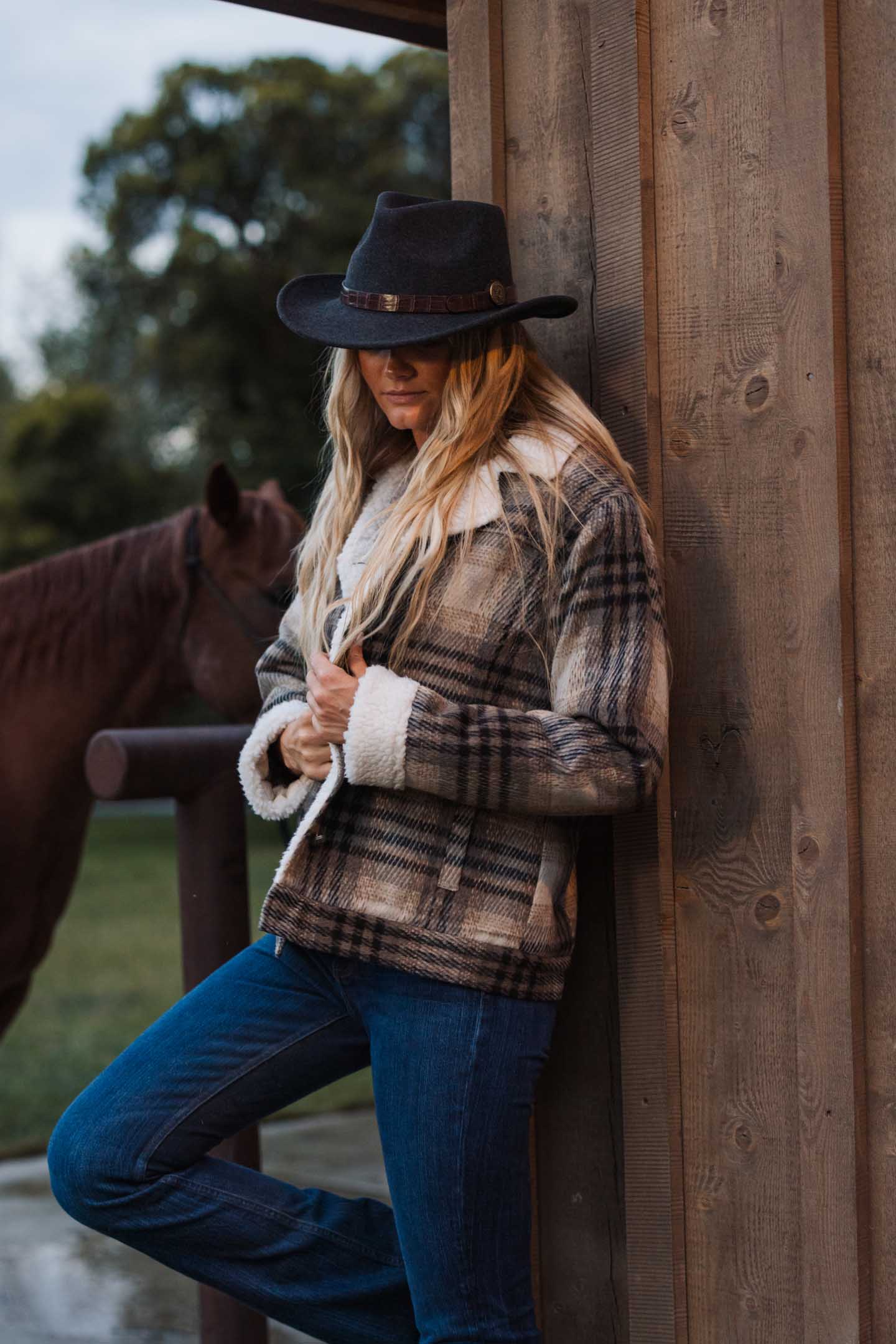 outback ladies berber jacket