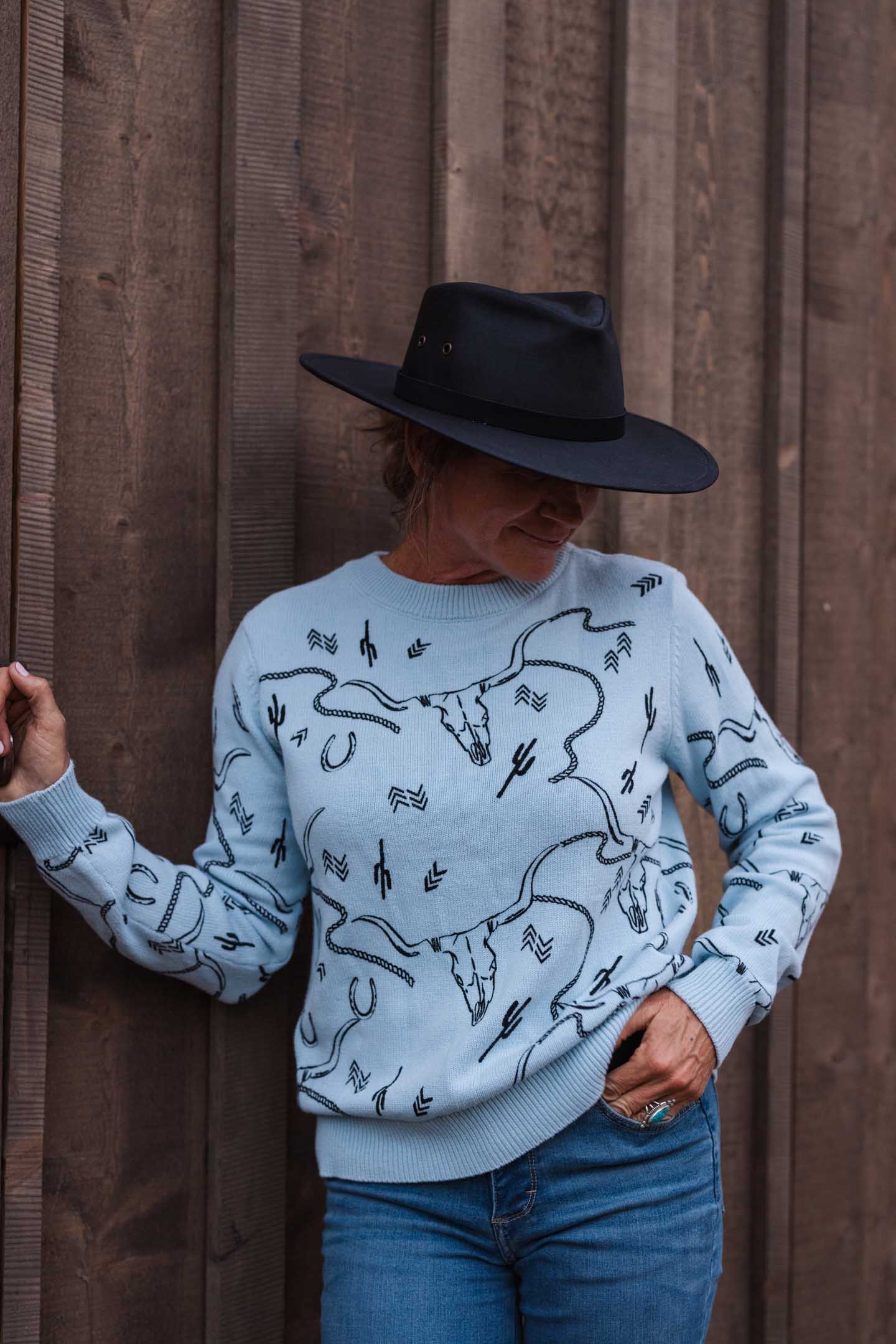 outback trading ladies sweater