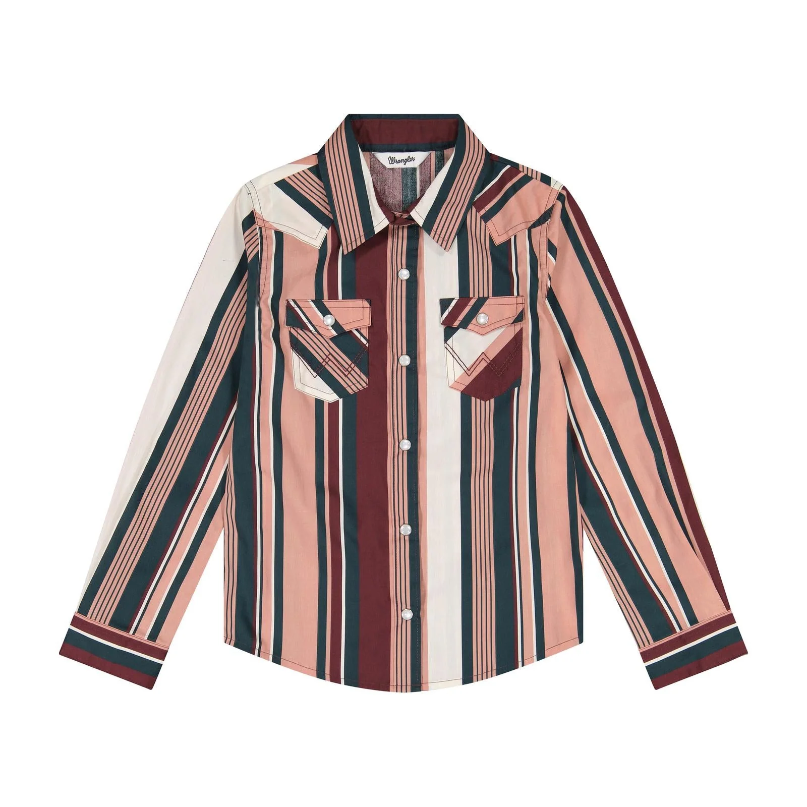 GIRLS L/S STRIPE SHIRT 112385517