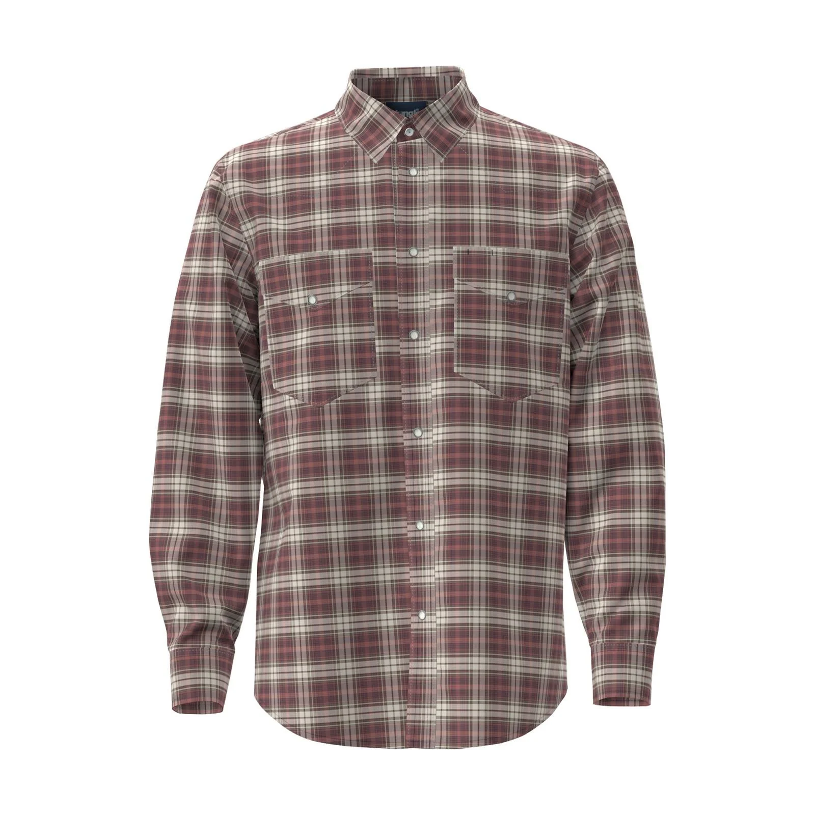 RED PLAID WRINKLE RESISTANT 112385342